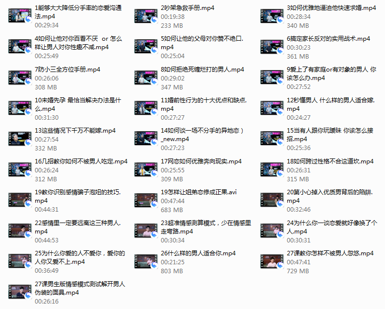 PART6 这样谈恋爱才会不分手